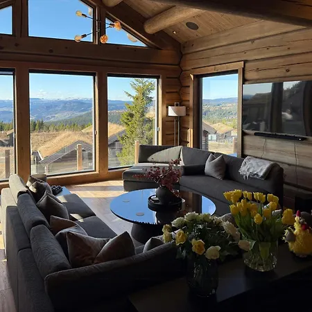 Luxurious Log At Mostertoppen Feriehus