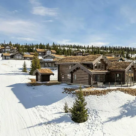 Feriehus Luxurious Log At Mostertoppen *