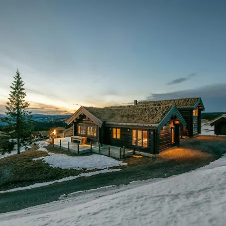 Feriehus Luxurious Log At Mostertoppen *