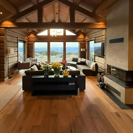 Luxurious Log At Mostertoppen * Эйер