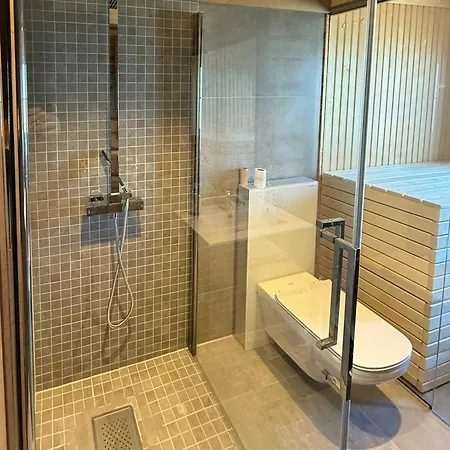 Luxurious Log At Mostertoppen בית נופש *