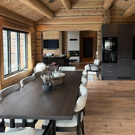 Luxurious Log At Mostertoppen * Oyer