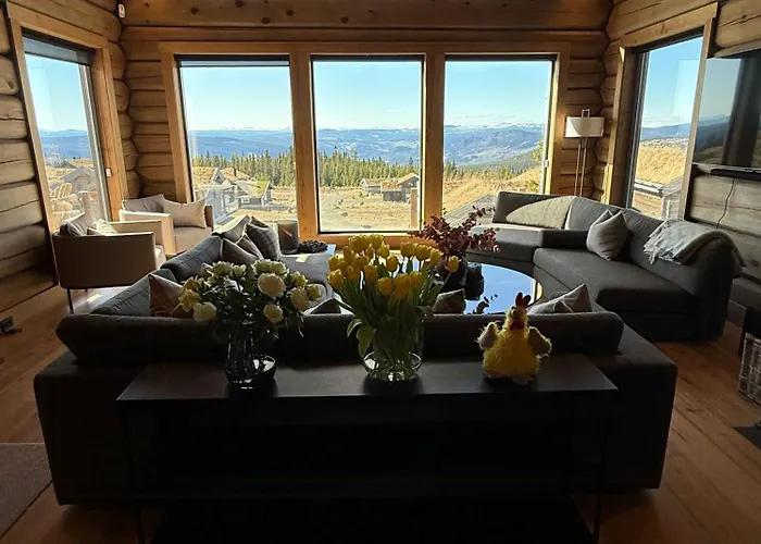 Luxurious Log At Mostertoppen Øyer